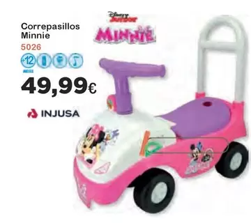 Oferta de Injusa - Correpasillos Minnie por 49,99€ en Super Juguete