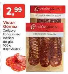 Oferta de Bellota - Xoriço O Llonganissa Iberica De Gla por 2,99€ en Suma Supermercados