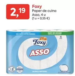 Oferta de Foxy - Paper De Cuina Asso por 2,19€ en Suma Supermercados