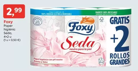 Oferta de Foxy - Paper Higienic por 2,99€ en Suma Supermercados