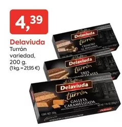 Oferta de Delaviuda - Turron Variedad por 4,39€ en Suma Supermercados