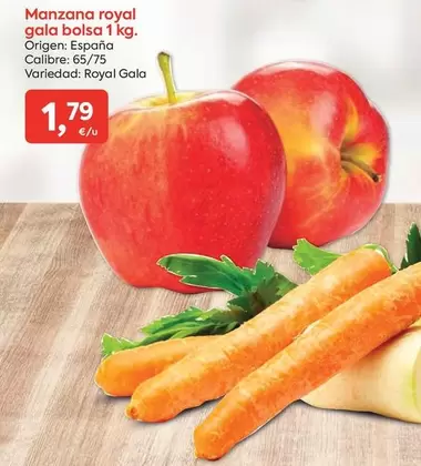 Oferta de Gala - Manzana Royal  Bolsa por 1,79€ en Suma Supermercados