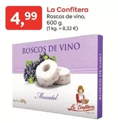 Oferta de La Confitera - Roscos De Vino por 4,99€ en Suma Supermercados