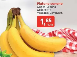 Oferta de Origen - Platano Canario por 1,85€ en Suma Supermercados