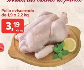 Oferta de Pollo Eviscerado por 3,19€ en Suma Supermercados