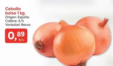 Oferta de Origen - Cebolla Bolsa por 0,89€ en Suma Supermercados