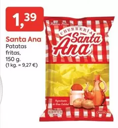 Oferta de Santa Ana - Patatas Fritas por 1,39€ en Suma Supermercados