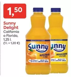 Oferta de Sunny Delight - California O Florida por 1,5€ en Suma Supermercados