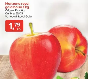 Oferta de Gala - Manzana Royal  Bolsa por 1,79€ en Suma Supermercados