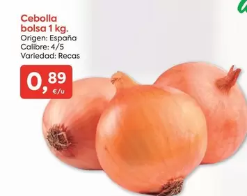 Oferta de Origen - Cebolla Bolsa por 0,89€ en Suma Supermercados