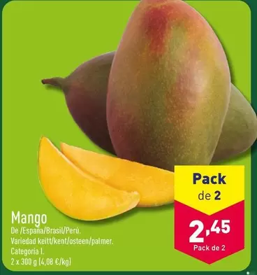 Oferta de Mango por 2,45€ en ALDI