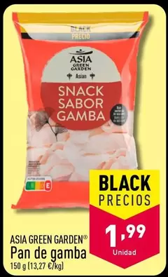 Oferta de Asia Green Garden - Pan De Gamba por 1,99€ en ALDI