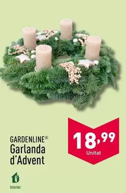 Oferta de Gardenline - Garlanda D'Advent  por 18,99€ en ALDI