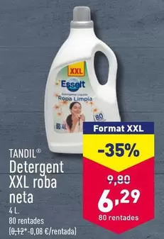 Oferta de Tandil - Detergent Xxl Roba  por 6,29€ en ALDI