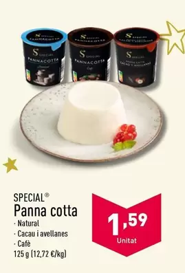 Oferta de Special - Panna Cotta por 1,59€ en ALDI