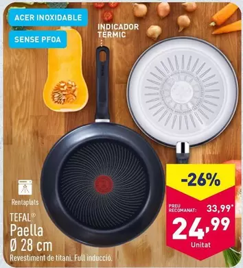 Oferta de Tefal - Paella por 24,99€ en ALDI