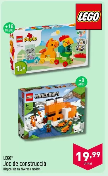 Oferta de LEGO - Joc De Construccio por 19,99€ en ALDI