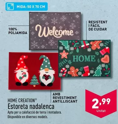 Oferta de Home Creation - Esteroeta Nadalenca por 2,99€ en ALDI