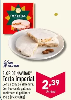 Oferta de Flor De Navidad - Torta Imperial por 2,39€ en ALDI