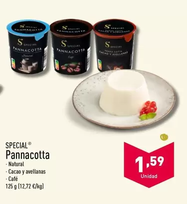 Oferta de Special - Pannacotta  por 1,59€ en ALDI