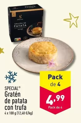 Oferta de Special - Graten De Patata Con Trufa por 4,99€ en ALDI