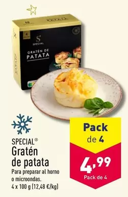 Oferta de Special - Graten De Patata por 4,99€ en ALDI