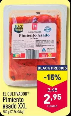 Oferta de El Cultivador - Pimiento Asado XXL por 2,95€ en ALDI