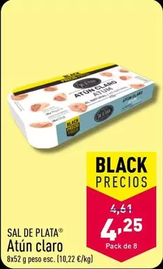 Oferta de Sal de Plata - Atun Claro por 4,25€ en ALDI