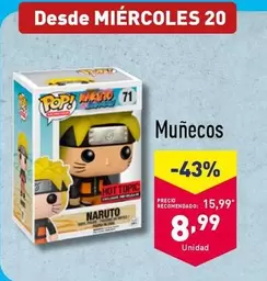 Oferta de Munecos por 8,99€ en ALDI