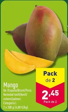 Oferta de Mango por 2,45€ en ALDI