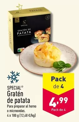 Oferta de Special - Graten De Patata por 4,99€ en ALDI