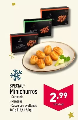 Oferta de Special - Minichurros por 2,99€ en ALDI