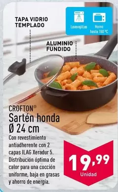 Oferta de Crofton - Sarten Honda  por 19,99€ en ALDI