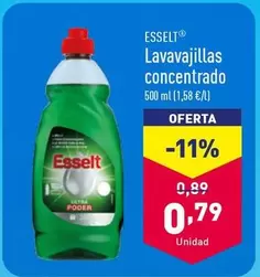 Oferta de Esselt - Lavavajillas Concentrado por 0,79€ en ALDI