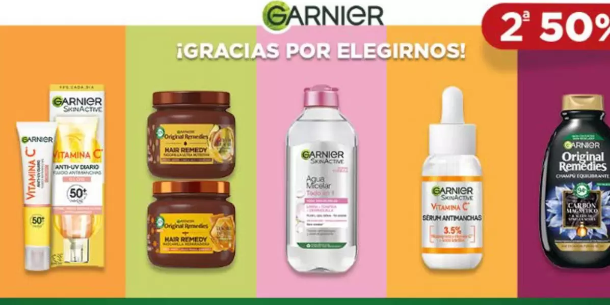 Oferta de Garnier - I Gracias Por Elegirnos en Druni