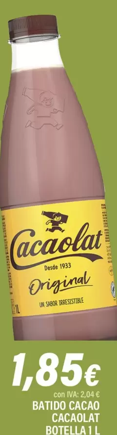 Oferta de Cacaolat - Cacao por 1,85€ en Cash Ifa