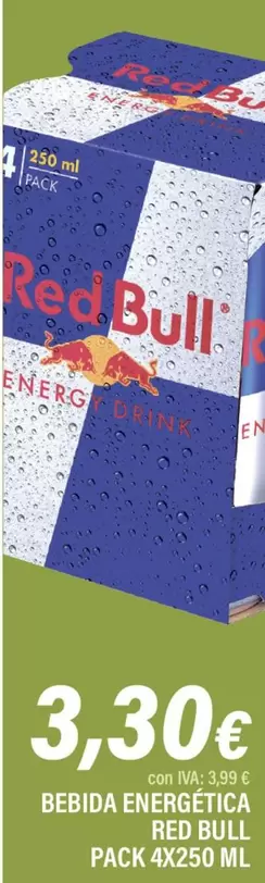 Oferta de Energy - Bebida Energetica Red Bull por 3,3€ en Cash Ifa