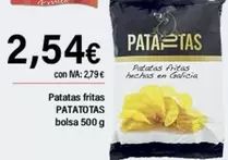 Oferta de Patatotas - Patatas Fritas por 2,54€ en Cash Ifa