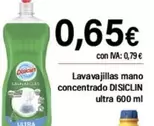 Oferta de Disiclin - Lavavajillas Mano Concentrado por 0,65€ en Cash Ifa