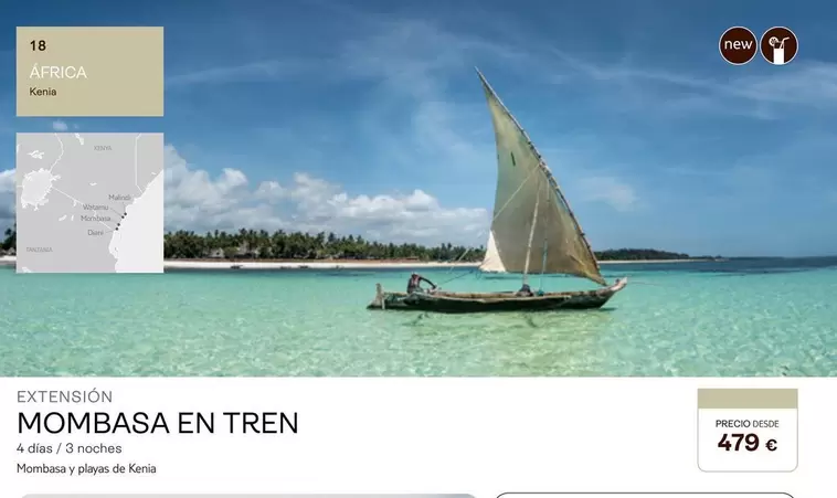 Oferta de Tanzania - Mon Basa En Tren por 479€ en Tui Travel PLC