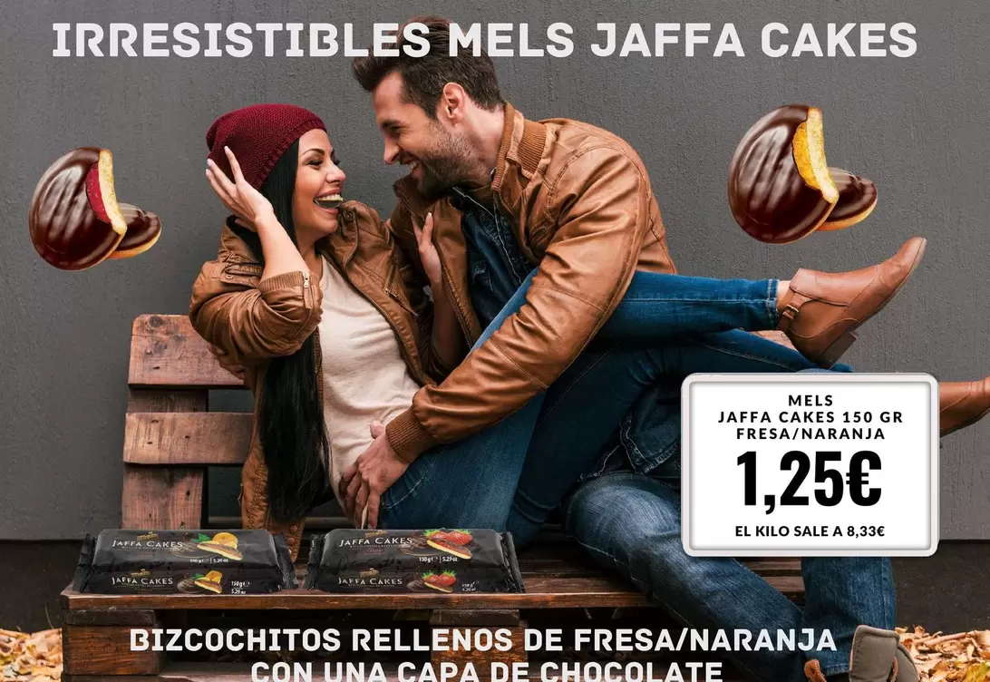 Oferta de MELS - Bízcochitos Rellenos De Fresa/naranja por 1,25€ en Sangüi