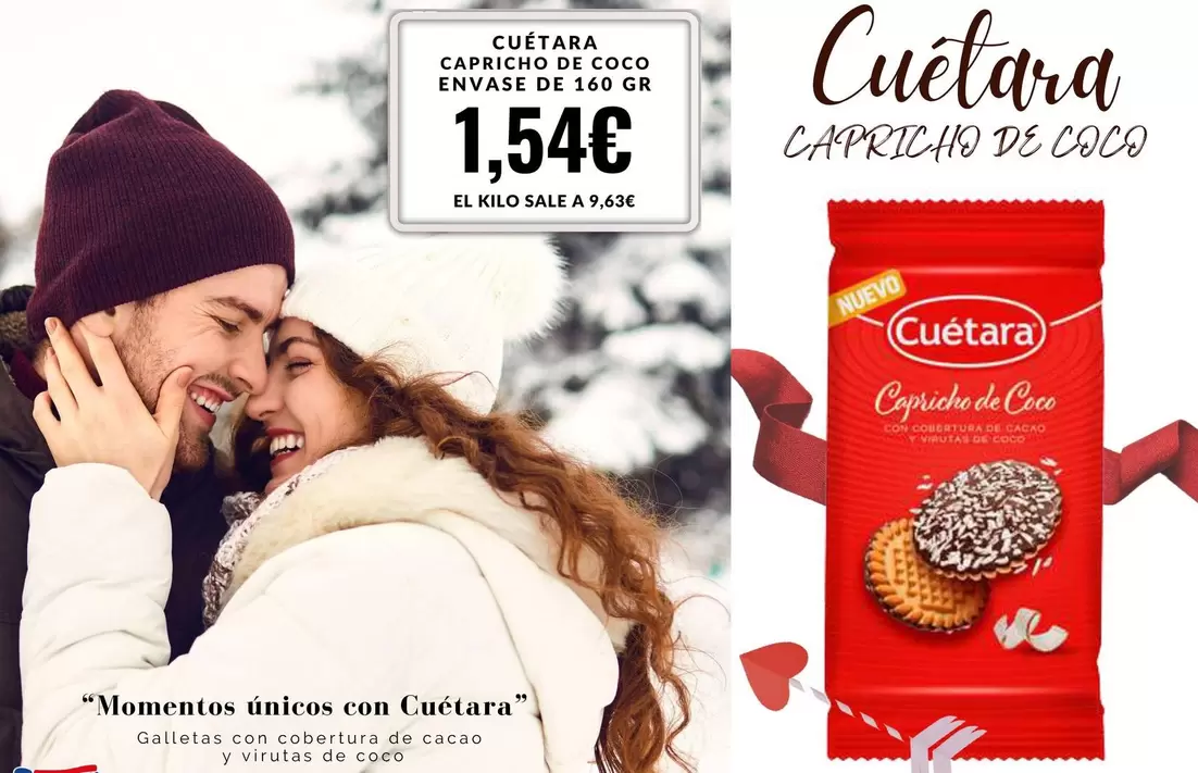 Oferta de Cuétara - Capicho De Coco  por 1,54€ en Sangüi