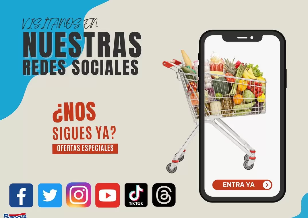 Oferta de Nuestras Redes Sociales en Sangüi