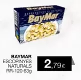 Oferta de BayMar - Escopinyes Naturals por 2,79€ en Plusfresc