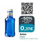 Oferta de Solan De Cabras - Aigua por 0,37€ en Plusfresc