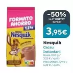 Oferta de Nestlé - Nesquik/ Cacau Instantani por 3,95€ en Plusfresc