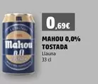 Oferta de Mahou - 0,0% Tostada por 0,69€ en Plusfresc