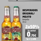 Oferta de Desperados - Original/Mojito por 1,49€ en Plusfresc