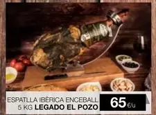 Oferta de Legado ElPozo - Espatlla Iberica Enceball por 65€ en Plusfresc