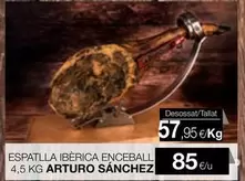 Oferta de Arturo Sánchez - Espatlla Iberica Enceball por 85€ en Plusfresc